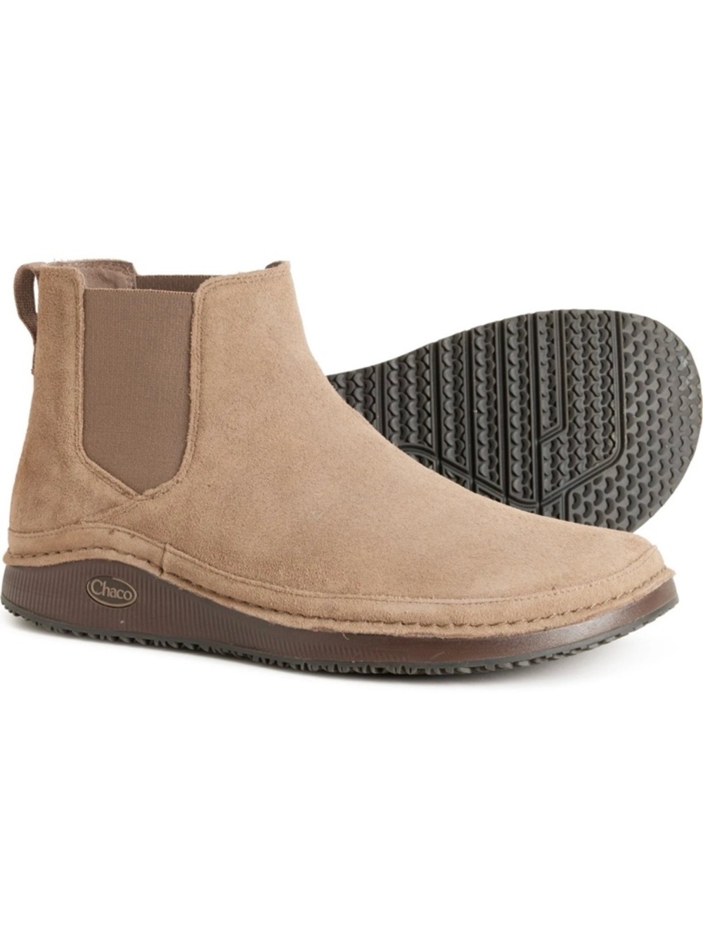 Chaco Men's Size 12 Chaco Men's Paonia Chelsea Light Brown Suede Chukka Boot
